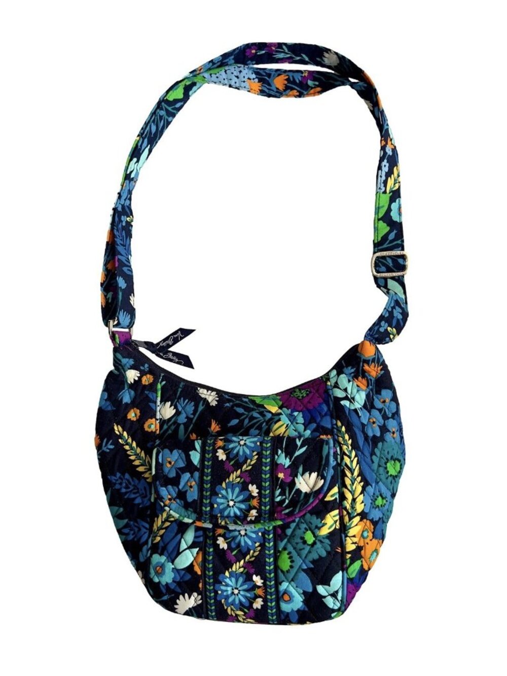 Vera Bradley on the go crossbody purse Midnight Blues Pattern